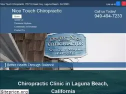 Sites similar to nicetouchchiropractic.com