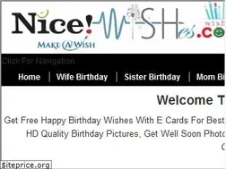 Sites similar to nicewishes.com