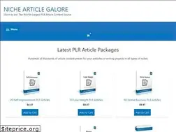 Sites similar to nichearticlegalore.com