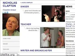 Sites similar to nicholasclapton.com