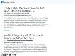 Sites similar to nicholaskuechler.com
