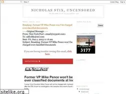 Sites similar to nicholasstixuncensored.blogspot.com
