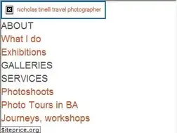 Sites similar to nicholastinelli.com