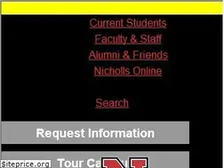 Sites similar to nicholls.edu