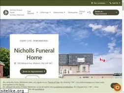 Sites similar to nichollsfuneral.ca