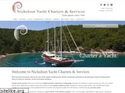 Sites similar to nicholsoncharters.com