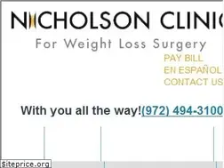 Sites similar to nicholsonclinic.com