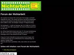 Sites similar to nichtarbeit.de