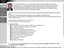Sites similar to nick-thomas.org.uk