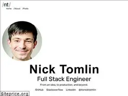 Sites similar to nick-tomlin.com
