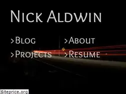 Sites similar to nick.aldw.in