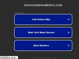Sites similar to nickadamsinamerica.com