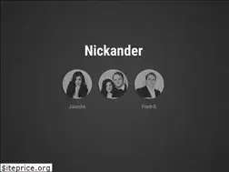 Sites similar to nickander.se