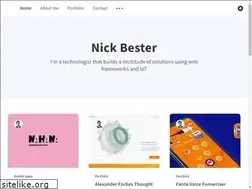 Sites similar to nickbester.com