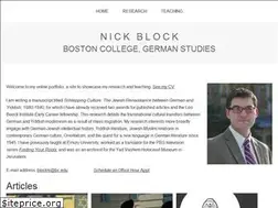Sites similar to nickblockphd.com