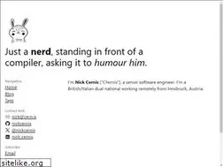 Sites similar to nickcernis.com