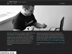 Sites similar to nickcraver.com