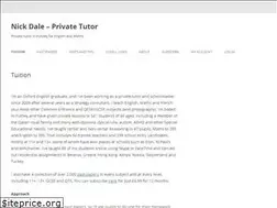 Sites similar to nickdale.me