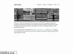 Sites similar to nickdanis.com