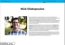 Sites similar to nickdiakopoulos.com