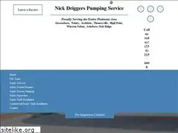 Sites similar to nickdriggerspumpingservice.com