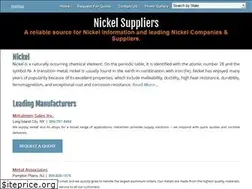 Sites similar to nickelsuppliers.com