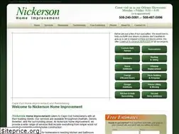 Sites similar to nickersonhomeimprovement.com