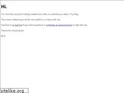 Sites similar to nickfarr.org