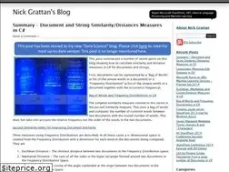 Sites similar to nickgrattan.wordpress.com