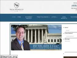 Sites similar to nickheimlichlaw.com