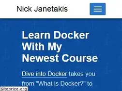 Sites similar to nickjanetakis.com