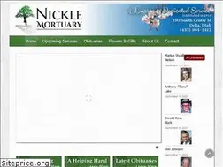 Sites similar to nicklemortuary.com