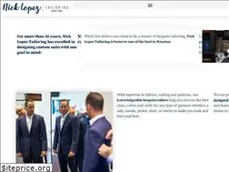 Sites similar to nicklopeztailoring.com