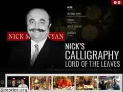 Sites similar to nickscalligraphy.com