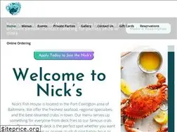 Sites similar to nicksfishhouse.com