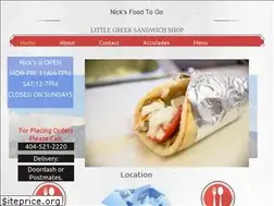 Sites similar to nicksfood.com