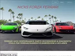 Sites similar to nicksforzaferrari.com