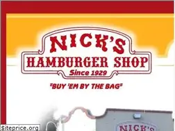 Sites similar to nickshamburgers.com