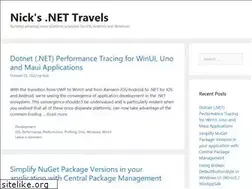 Sites similar to nicksnettravels.builttoroam.com