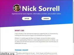 Sites similar to nicksorrell.com