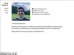 Sites similar to nickspinale.com