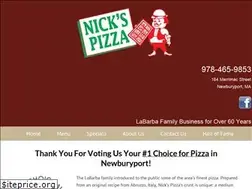 Sites similar to nickspizzanewburyport.com