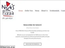 Sites similar to nickspizzaofmedford.com
