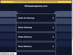 Sites similar to nickspizzapasta.com