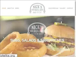 Sites similar to nickssubshop.com