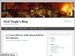 Sites similar to nicktingle.net