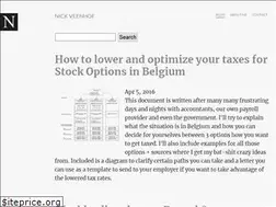 Sites similar to nickveenhof.be