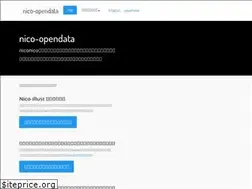 Sites similar to nico-opendata.jp