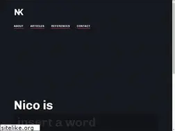 Sites similar to nico.is
