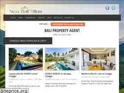Sites similar to nicobalivillas.com